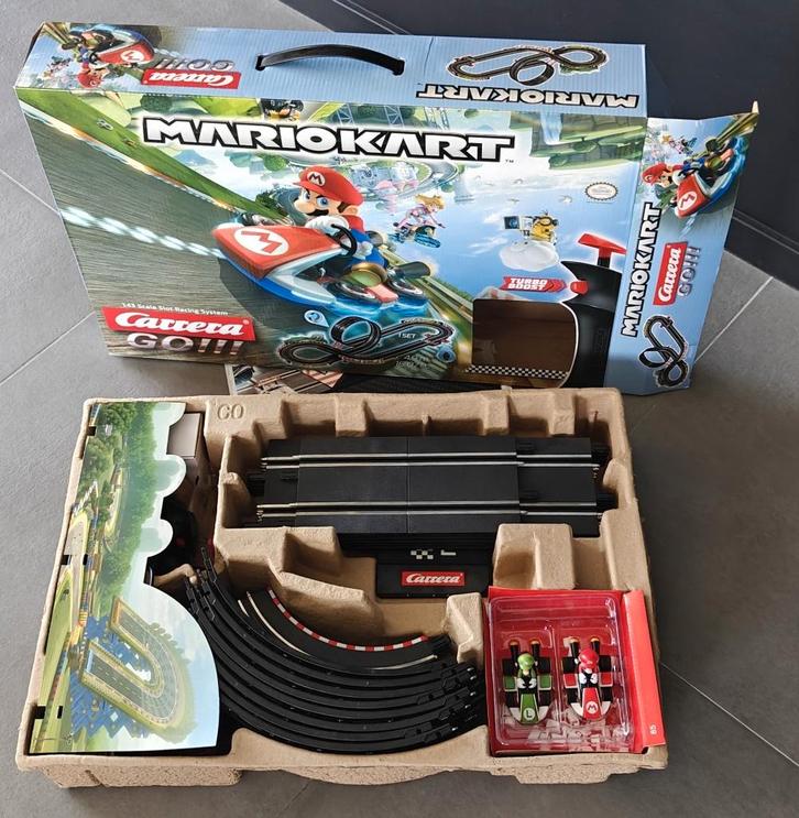 Carrera GO Nintendo Mario Kart 8, elektrische racebaan, Enfants & Bébés, Jouets | Circuits, Comme neuf, Circuit, Carrera, Enlèvement