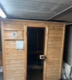 Finse sauna met infrarood lamp full spectrum, Ophalen, Zo goed als nieuw
