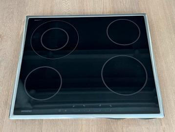 Table de cuisson en vitrocéramique Siemens, Electroménager, 4 zones de cuisson, Enlèvement, Utilisé, Encastré