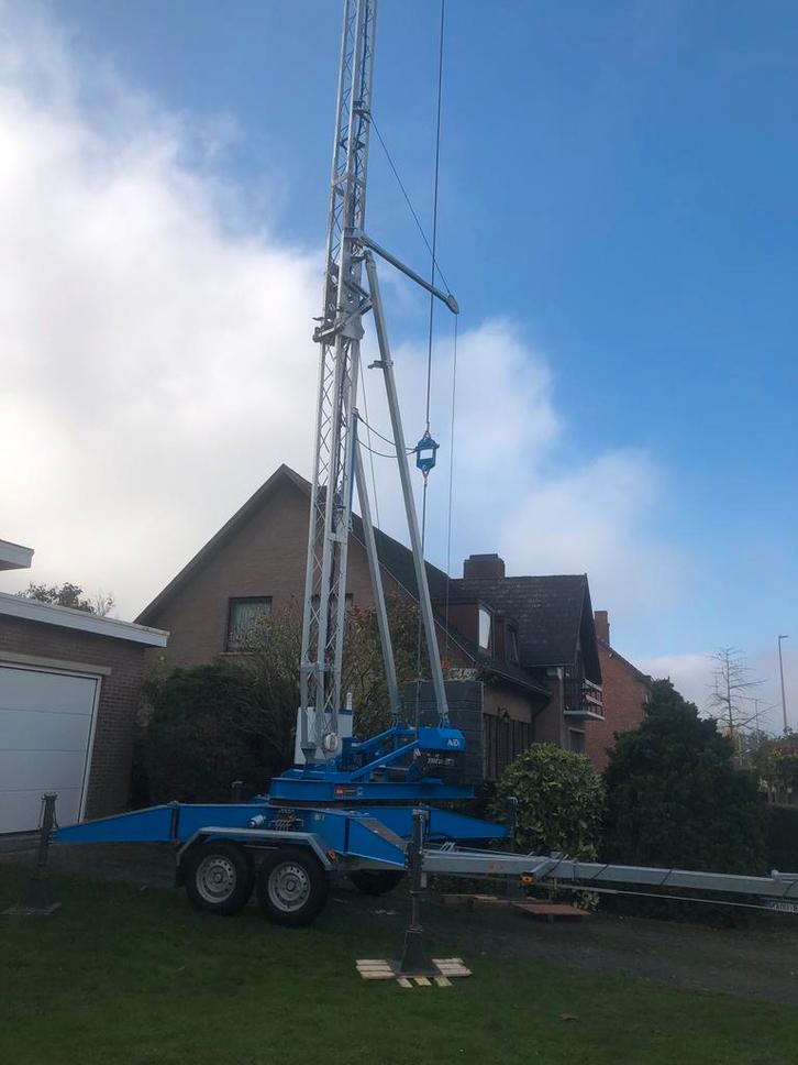 Kraanverhuur type Midi LT14, Bricolage & Construction, Monte-charges, Comme neuf, Enlèvement