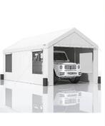 Auto Carport Garage - Roll-Up Ramen +Verwijderbare Zijwanden