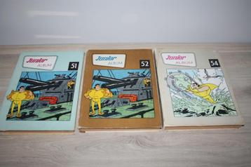 3x Junior Album , Jerom Cover , nr's 51,52,54 1970 frans beschikbaar voor biedingen