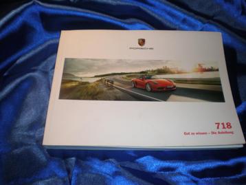 Porsche Boxster instructieboekje beschikbaar voor biedingen