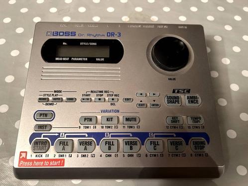 Boss DR-3 Dr. Rhythm Drumcomputer, Muziek en Instrumenten, Drumcomputers, Gebruikt, Boss, Ophalen of Verzenden