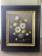 Bloemenschilderij Domberg 62 op 72 cm, Antiek en Kunst, Ophalen