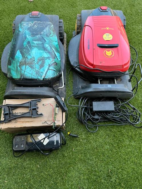 2 robotmaaiers voor wisselstukken, Tuin en Terras, Robotmaaiers, Gebruikt, Ophalen