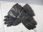 Zwart leren motorhandschoenen "FURITEX" maat 9, Motoren, Heren, Handschoenen, Tweedehands, FURITEX