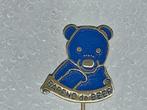SP2098 Speldje Barend de beer blauw, Collections, Broches, Pins & Badges, Utilisé, Enlèvement ou Envoi