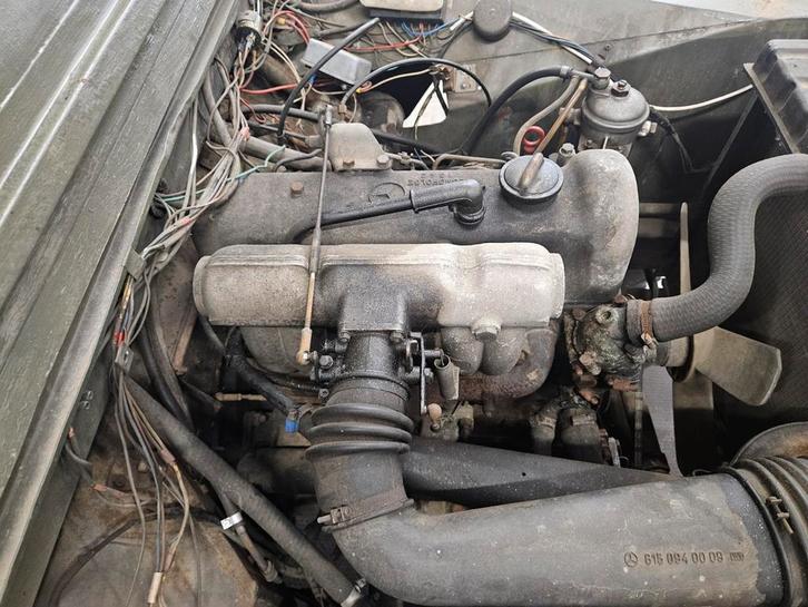 Mercedes Ponton motor draaiend en kompleet, Auto-onderdelen, Motor en Toebehoren, Mercedes-Benz, Gereviseerd, Ophalen