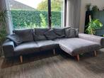 zetel met chaise longue, Ophalen, 250 tot 300 cm, Gebruikt, Metaal