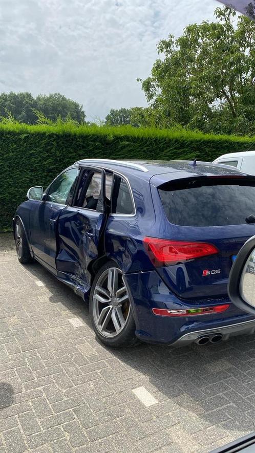 Audi sq5 accident schadewagen 2013 313pk 251.000KM, Auto diversen, Ongevalwagen, Audi, Automaat, Diesel, SUV of Terreinwagen, Blauw