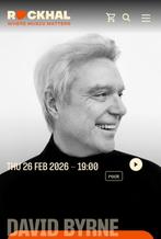 2 billets pour le concert de David Byrne à Esch/Alzette, Tickets & Billets, Deux personnes, Février