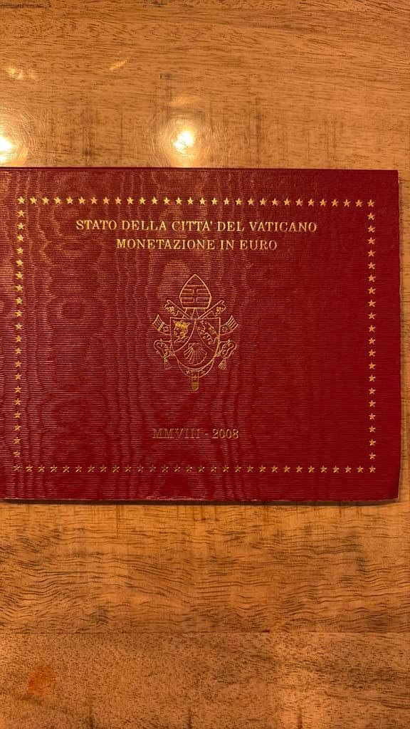 Blister vatican 2008 8 pieces, Timbres & Monnaies, Monnaies | Europe | Monnaies euro, 1 centime, Vatican, Argent, Enlèvement ou Envoi