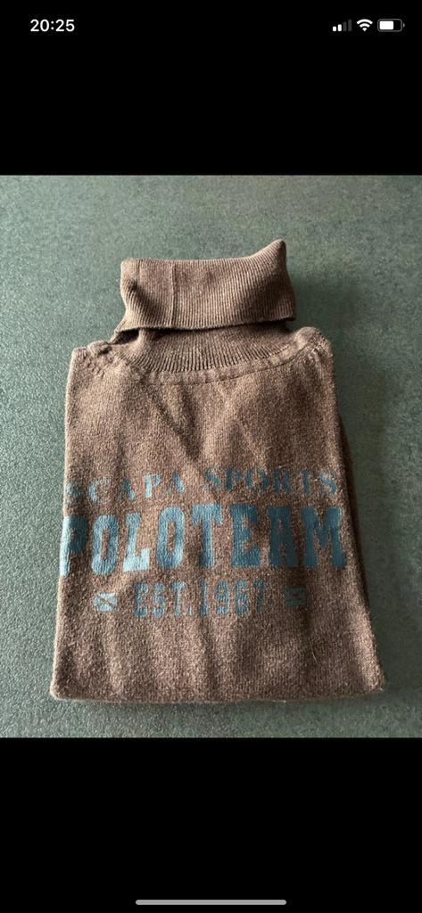 Scapa coltrui, Kinderen en Baby's, Kinderkleding | Maat 152, Gebruikt, Jongen, Trui of Vest, Ophalen of Verzenden