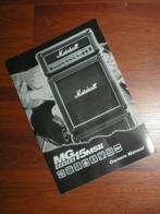 GRATIS Owners Manual Marshall MG15MSII Micro Stack Amp, Ophalen of Verzenden, Gebruikt