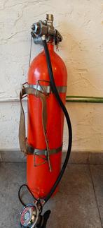 Omgebouwde blustoestel naar duikfles met vintage mondstuk, Ophalen, Duikfles