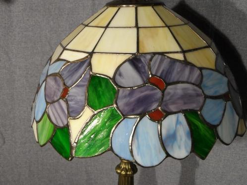 Lampe Tiffany, Maison & Meubles, Lampes | Lampes de table, Comme neuf, Moins de 50 cm, Verre, Métal, Enlèvement