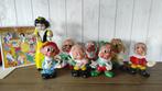 Vintage set Sneeuwwitje en de 7 dwergen, Verzamelen, Disney, Ophalen of Verzenden, Sneeuwwitje of Doornroosje, Gebruikt, Beeldje of Figuurtje