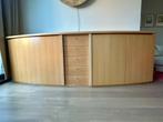 Een modern dressoir in massief licht hout, Huis en Inrichting, Ophalen, Zo goed als nieuw, 200 cm of meer, Minder dan 100 cm