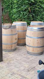 wijnvaten, regentonnen, vaten, tuindecoratie, Tuin en Terras, Regentonnen, 150 liter of meer, Ophalen, Zo goed als nieuw, Hout