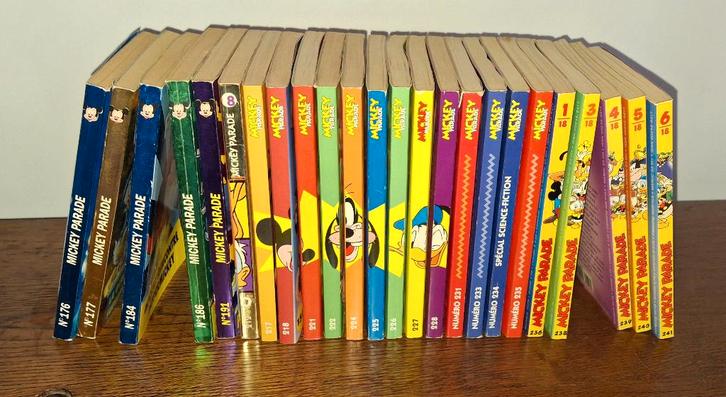 COLLECTION mickey parade A LA PIECE OU EN LOT, Livres, BD, Utilisé, Série complète ou Série, Enlèvement ou Envoi
