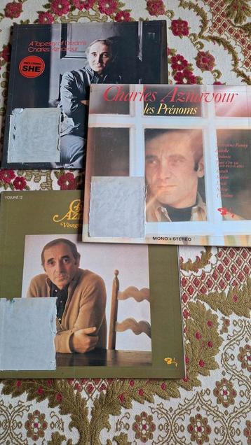 LP Charles Aznavour 2,5 per LP naar keuze beschikbaar voor biedingen