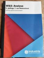 WB3: analyse, Boeken, Studieboeken en Cursussen, Ophalen of Verzenden, Zo goed als nieuw