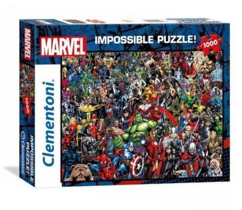Avengers Puzzel Impossible - 1000 stukjes - Clementoni, Hobby & Loisirs créatifs, Sport cérébral & Puzzles, Neuf, Puzzle, 500 à 1500 pièces