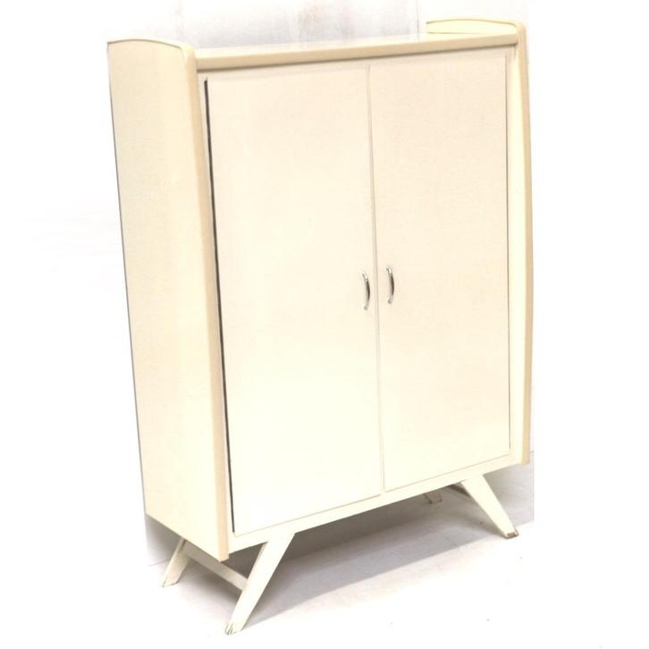 Vintage kledingkast commode jaren '60 '70 retro design, Huis en Inrichting, Kasten | Kleerkasten, Verzenden