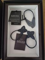 Leyva - zwart lederen bretelaccessoires, Kleding | Heren, Riemen en Ceintuurs, Layva, Losse buckle of gesp, Ophalen of Verzenden