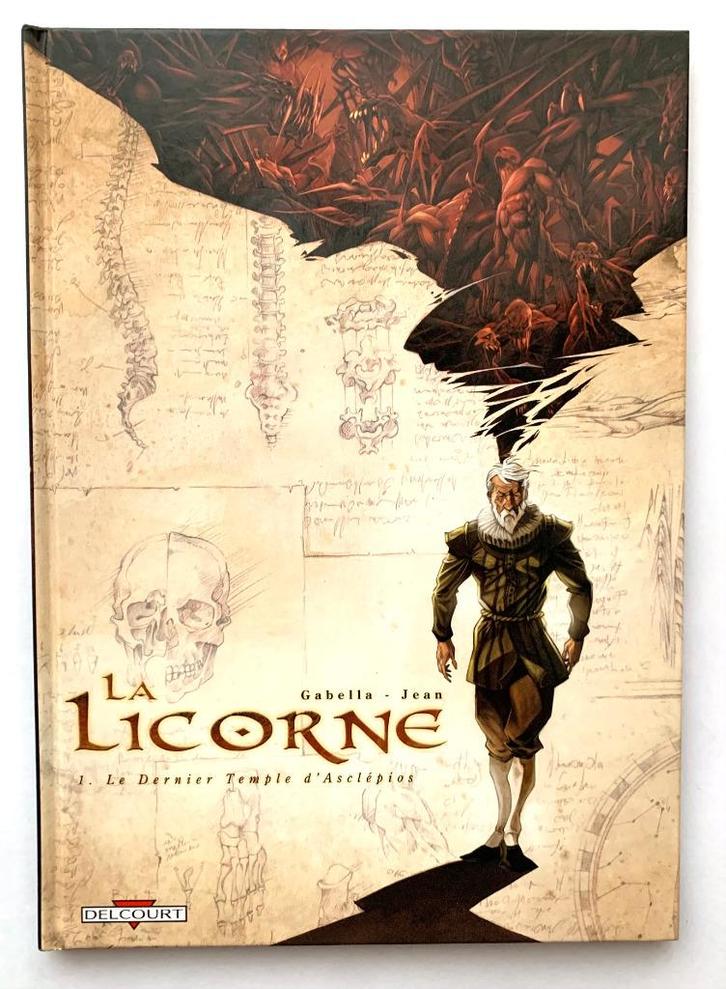 La licorne - Tome 1-2-3 - Anthony Jean - EO, Boeken, Stripverhalen, Gelezen, Meerdere stripboeken, Ophalen of Verzenden