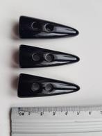 Lot 9 petits boutons rouges + 3 gros boutons noirs, Enlèvement ou Envoi, Neuf, Bouton ou Boutons