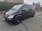 MERC VITO 113 CDI 2.2 BJ 2012 AUTOMAAT DUBBCAB EURO5 NAV.AIR, Auto's, Zwart, 4 cilinders, Zwart, Bedrijf