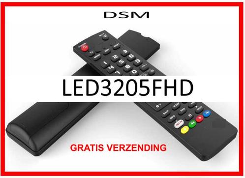 Vervangende afstandsbediening voor de LED3205FHD van DSM., Audio, Tv en Foto, Afstandsbedieningen, Nieuw, Ophalen of Verzenden