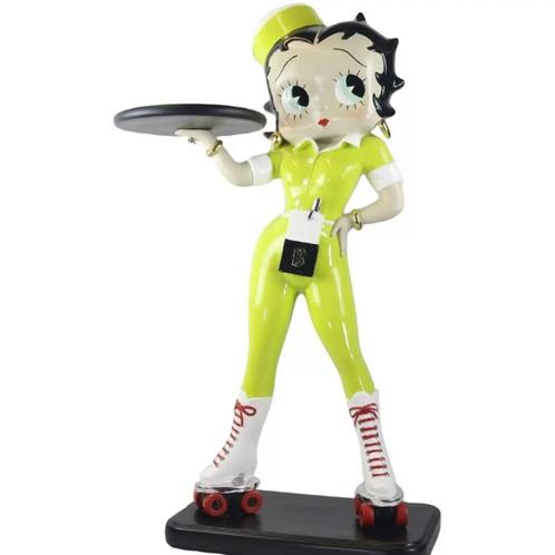 Serveuse à patins à roulettes Betty Boop de 3 pieds 354060, Collections, Statues & Figurines, Neuf, Enlèvement