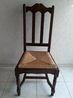 6 stevige stoelen in eik, als nieuw, Huis en Inrichting, Stoelen, Ophalen, Zo goed als nieuw