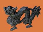 Statue Dragon / lion Fo en bronze de 14 cm de long, Enlèvement