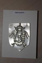 muts insigne 5de lanciers, Collections, Objets militaires | Général, Enlèvement ou Envoi, Armée de terre, Emblème ou Badge