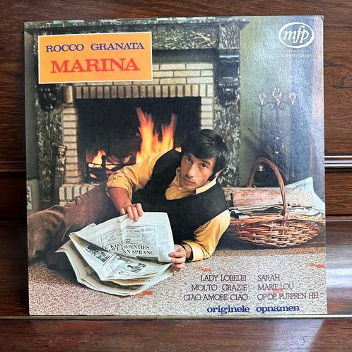 Vintage LP – Rocco Granata Marina  – MFP (EMI), Cd's en Dvd's, Vinyl | Country en Western, Zo goed als nieuw, Ophalen