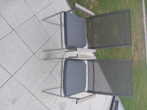 Twee tuinstoelen, Tuin en Terras, Tuinstoelen, Aluminium, Verstelbaar, Ophalen