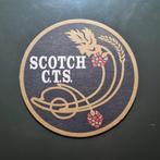 Sous Bock Scotch CTS (modèle 2), Collections, Marques de bière, Autres marques, Sous-bock, Utilisé, Enlèvement ou Envoi