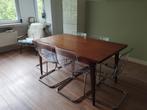 Retro eettafel, Huis en Inrichting, Ophalen, Gebruikt, 50 tot 100 cm, Vijf personen of meer