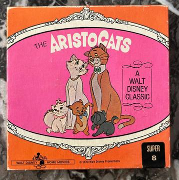 De Aristocats film Super 8 B&W 1970 beschikbaar voor biedingen