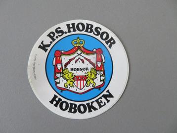 vintage sticker K.P.S. Hobsor Hoboken Schietclub  beschikbaar voor biedingen
