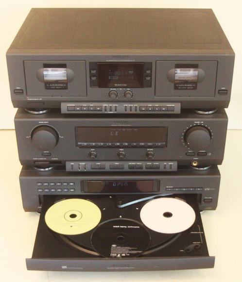 Phiilips Stereo / Receiver 5CD-Speler Cassettedeck Speakers, Audio, Tv en Foto, Stereoketens, Zo goed als nieuw, Cassettedeck