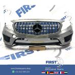 W156 BUMPER X156 GLA AMG VOORBUMPER ZWART WIT GRIJS PRE FACE, Pare-chocs, Avant, Utilisé, Enlèvement ou Envoi