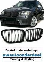 Glans Zwart M Look Grill Dubbele Spijl Voor Bmw X1 E84, Verzenden