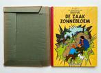Kuifje - De zaak Zonnebloem 1e druk 1956 - Hergé, Gelezen, Eén stripboek, Ophalen of Verzenden, Herge