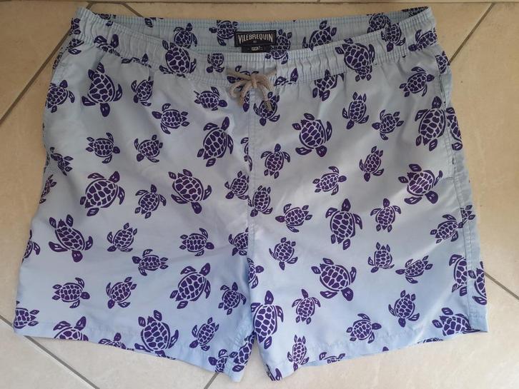 VILEBREQUIN XXL zwemshort sneldrogend, Kleding | Heren, Badmode en Zwemkleding, Zwemshort, Maat 56/58 (XL), Blauw, Ophalen of Verzenden