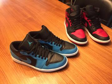 2 paar Nike Air Jordan maat 44 en 44,5 . Als nieuw ! beschikbaar voor biedingen